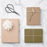 Rustic Earthy Desert Brown Gift Wrapping Paper Sheets<br><div class="desc">A beautiful color trio of brown shades gift wrapping paper sheets. A compliment to your gifts for any special celebration,  event or holiday season.</div>