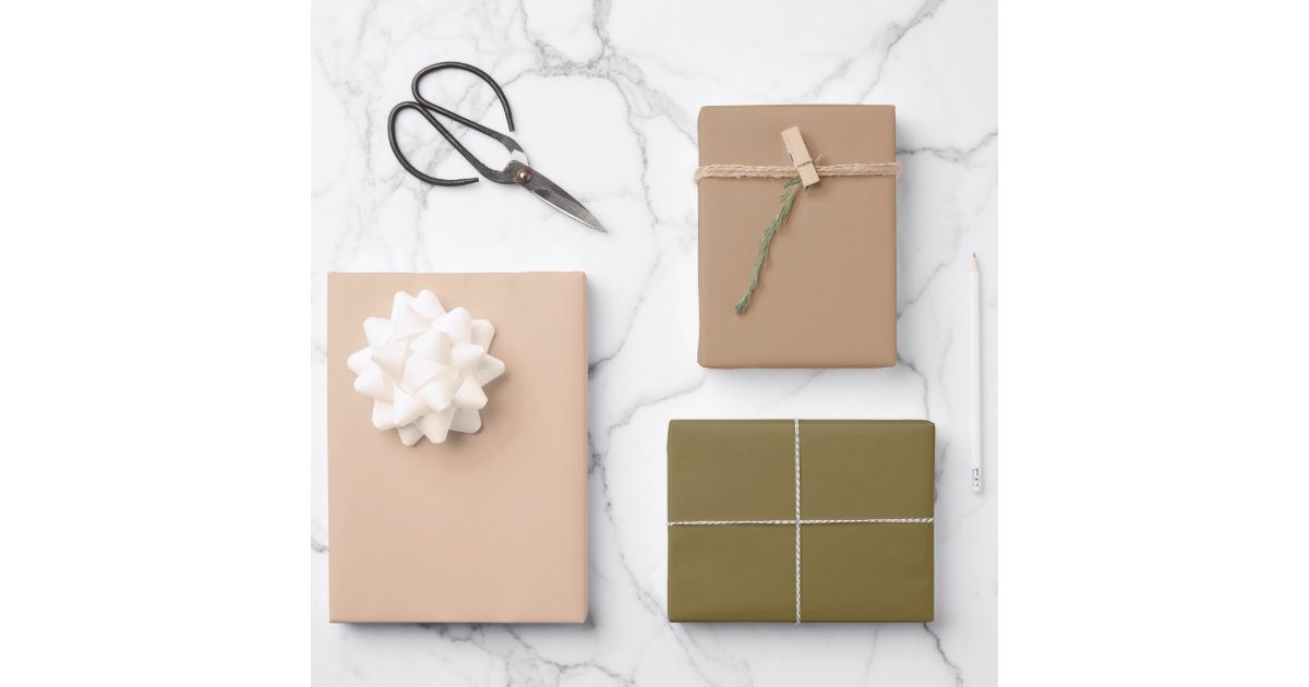 Rustic Earthy Desert Brown Gift Wrapping Paper Sheets | Zazzle