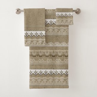 Rustic Elegance Burlap and Lace