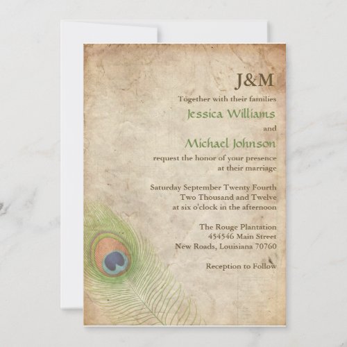 Rustic Elegance | Wedding Invitations