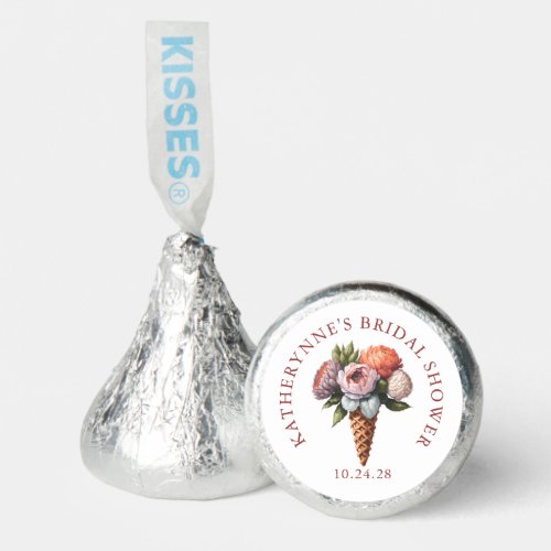Rustic Elegant Boho Ice Cream Bridal Shower Hersheys Kisses