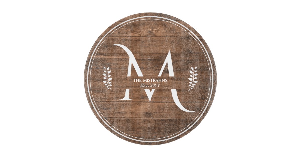 CUSTOMIZED ROUND WOODEN BOARD