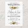 Rustic & Elegant Sunflower Butterfly Wedding Invitation