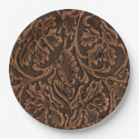 Rustic Embossed Leather