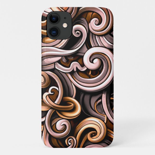 Rustic Energy Swirls  Case-Mate iPhone Case (Back)