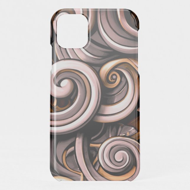 Rustic Energy Swirls  Uncommon iPhone Case (Back)