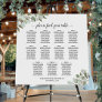 Rustic Eucalyptus 11 Table Wedding Seating Chart Foam Board