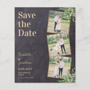 Rustic Eucalyptus Budget Wedding Save The Date