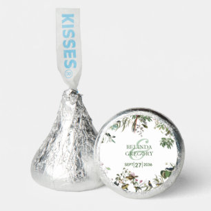 Rustic Eucalyptus Leaves Vintage Greenery Wedding Hershey®'s Kisses®