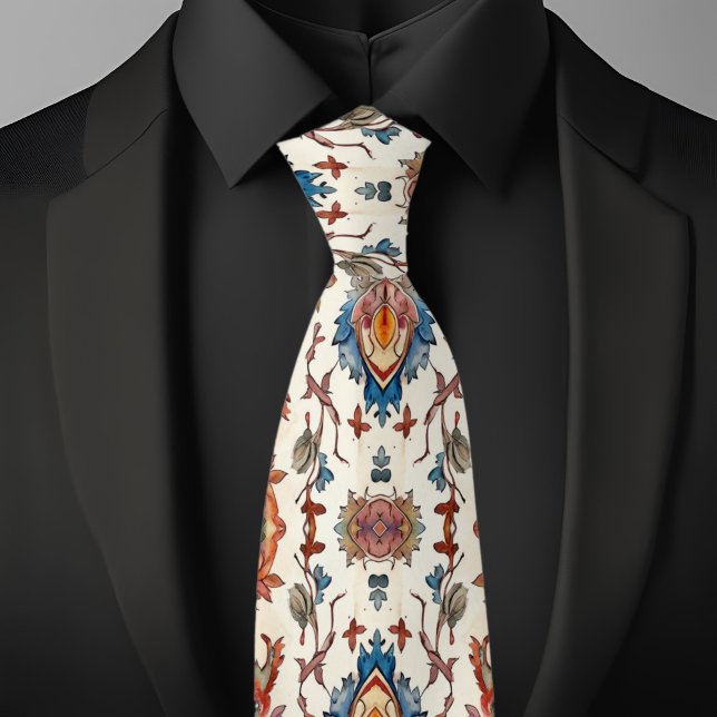 Rustic Fall And Blue Neck Tie (Creator Uploaded)