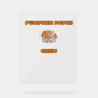 Rustic Fall Autumn Pumpkins Floral Leaves Classic