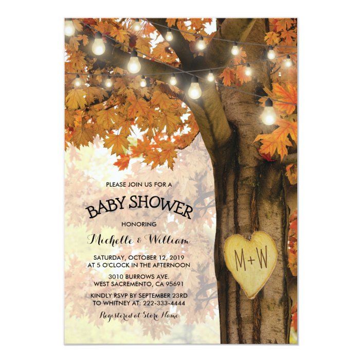 backyard baby shower invitations