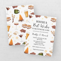 Rustic Fall Bonfire Couples Bridal Shower