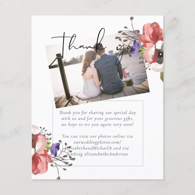 Rustic Fall Colors Wedding Collection - Budget (Front)