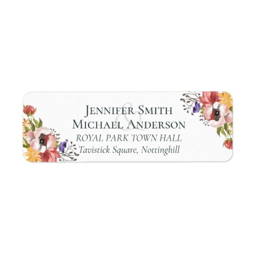 Rustic Fall Colors Wedding Collection _ Budget Label