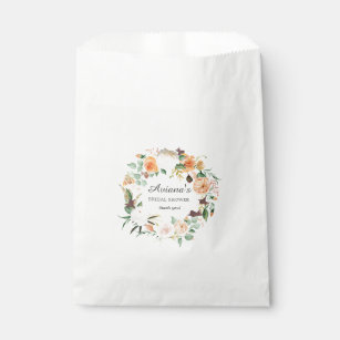 Fall Bridal Shower Favors Packaging Zazzle