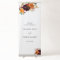 Rustic Fall Floral Elegant Wedding Welcome Sign