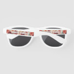 Rustic Fall Floral Pattern with Custom Bridesmaid Sunglasses