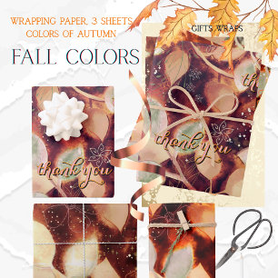 Rustic Fall Foliage Appreciation Paper
