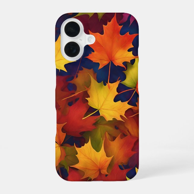 Rustic Fall Foliage Iphone Case (Back)
