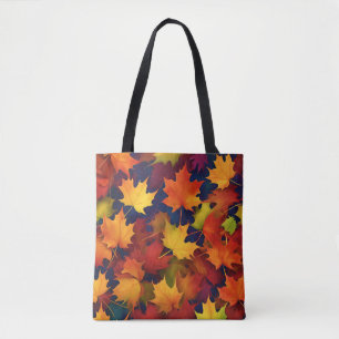 Rustic Fall Foliage Tote Bag