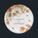 Rustic Fall Foliage Wedding Paper Plates<br><div class="desc">Embrace the beauty of autumn with our Rustic Fall Foliage Wedding Paper Plates! Each plate is adorned with a rich tapestry of autumn hues, capturing the essence of the season's changing leaves – a perfect choice for your autumn wedding. Tie your rustic-themed wedding together and charm your guests by serving...</div>