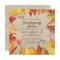 Rustic Fall Friendsgiving Dinner Watercolor Floral