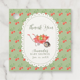 Rustic Fall Harvest Apple Of Our Eye Baby Shower Favor Tags