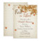 Rustic Fall in Love Bridal Shower Invitation
