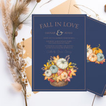 Rustic Fall in Love Pumpkin Wedding
