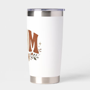 Rustic Fall Mom Floral Autumn Love Insulated Tumbler