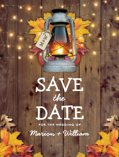 autumn save the dates gifts on zazzle