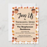 Rustic Fall Theme Thanksgiving Dinner Party