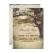 Rustic Fall Tree and Twinkle Lights Save the Date