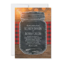 Rustic Fall Wedding Country Mason Jar