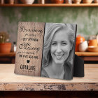 Rustic Family Memorial | Photo Keepsake