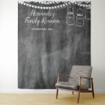 Rustic Family Reunion Photo Booth Backdrop at Zazzle