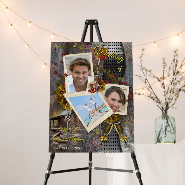 Rustic Family Stone Cabin Foam Board (In Situ (Stand))