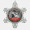 Rustic Family's 1st Christmas Photo Snowflake