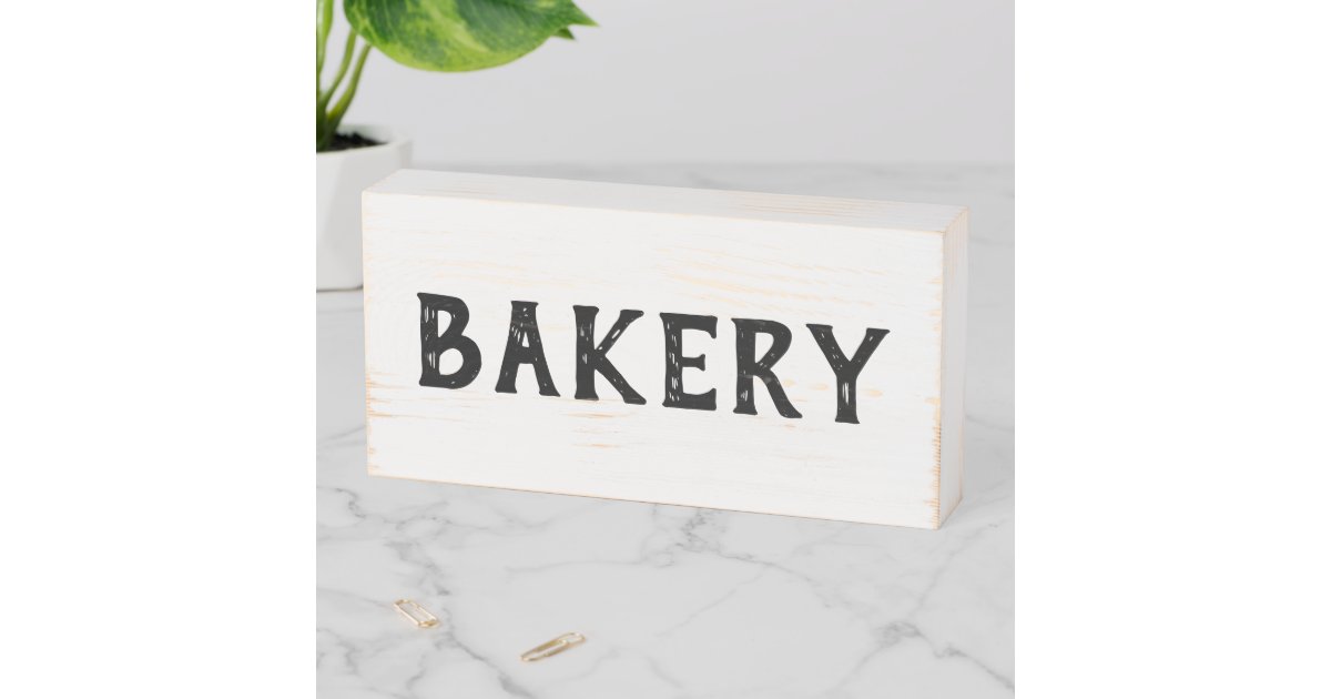 Rustic Farmhouse Bakery Sign | Zazzle