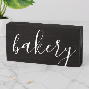 Rustic Farmhouse Bakery Sign