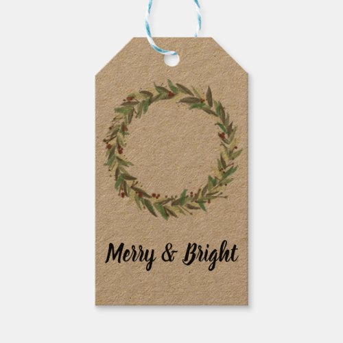 Rustic Farmhouse Christmas Tags