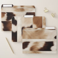 Rustic Farmhouse Cowboy Western Country Cow Print