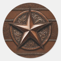 Rustic Farmhouse Cowboy Western Country Texas Star