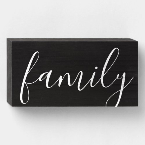 Rustic Farmhouse Family Sign