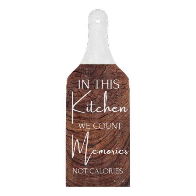 Rustic Farmhouse Kitchen Decor Cutting Board (Front)