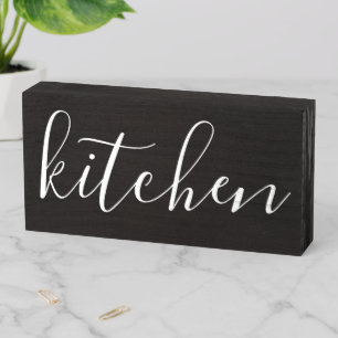 Rustic Farmhouse Kitchen Sign