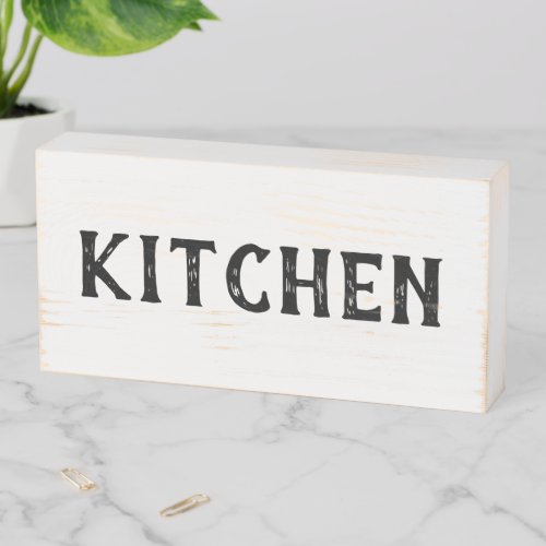 Rustic Farmhouse Kitchen Sign