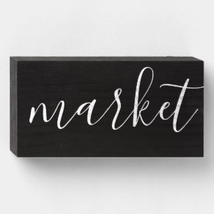 Rustic Farmhouse Market Sign