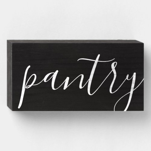 Rustic Farmhouse Pantry Sign